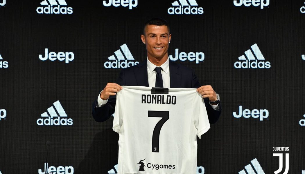 ronaldo juventus shirt sales